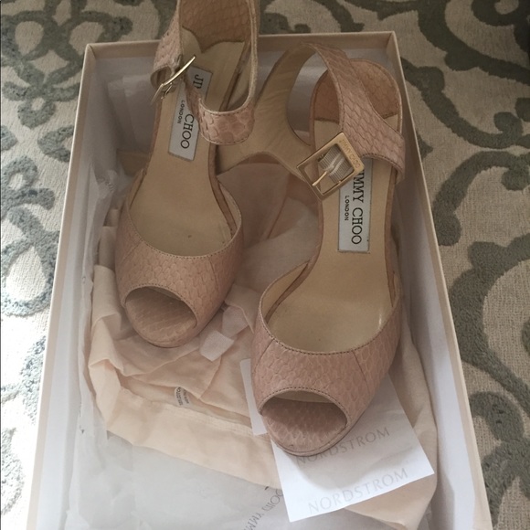Jimmy Choo platform heels
